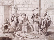BALDASSARRE CALAMAI, An Episode of the Plague, pen